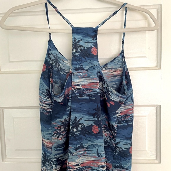 Tropical Racerback J. Crew Tank Top, 4 - Picture 2 of 6